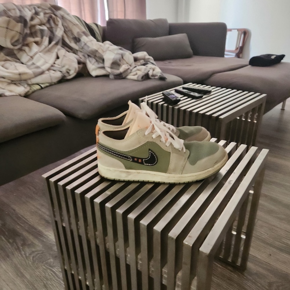 Nike Olive and Beige Sneakers